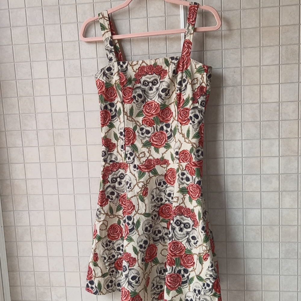 Skulls and Roses Dress